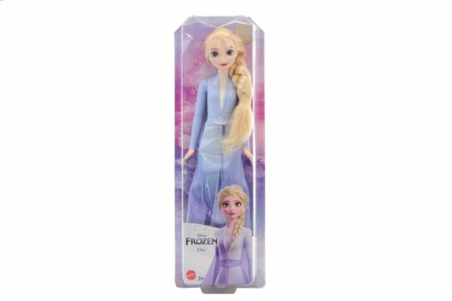 Mattel Frozen panenka - Elsa ve fialových šatech