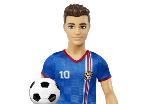 Mattel Barbie Fotbalová panenka - Ken v modrém dresu - Image 10