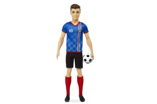 Mattel Barbie Fotbalová panenka - Ken v modrém dresu - Image 12