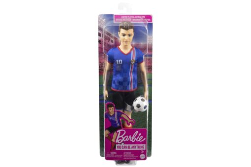 Mattel Barbie Fotbalová panenka - Ken v modrém dresu - Image 2