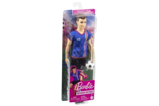 Mattel Barbie Fotbalová panenka - Ken v modrém dresu - Image 3