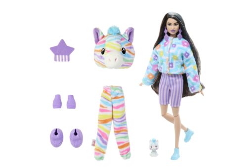 Mattel Barbie Cutie Reveal Barbie barevné sny - zebra - Image 3