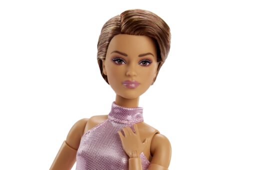 Mattel Barbie Looks s krátkými vlasy v růžovém outfitu - Image 4